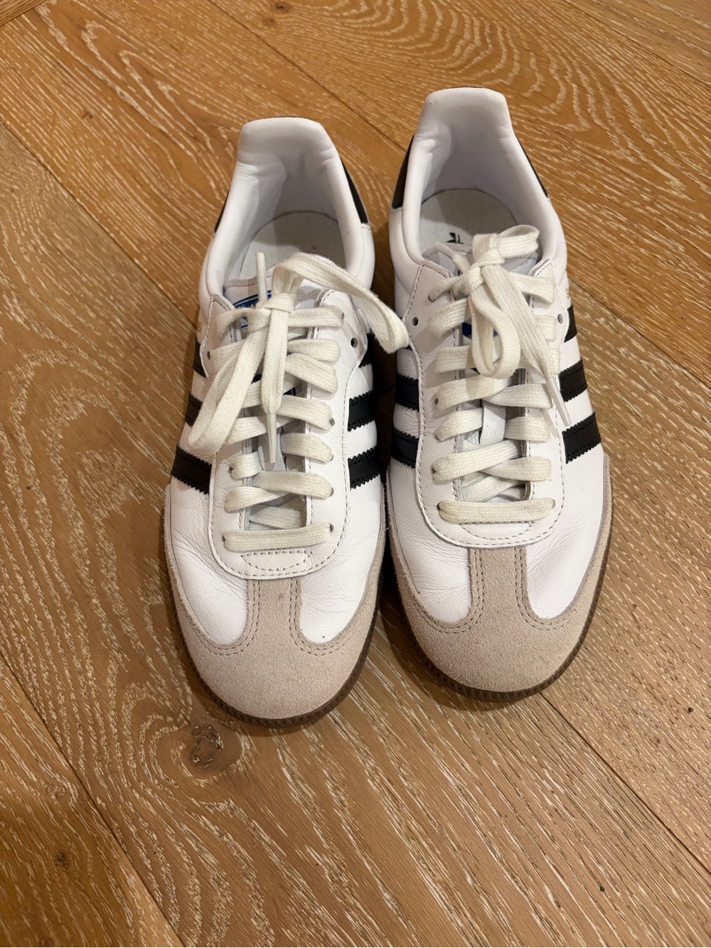 Adidas Samba OG White Black Gum Sneakers Women’s Size 7